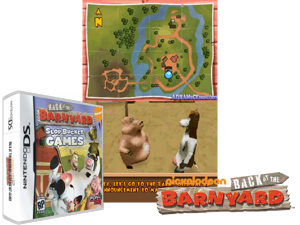 Back at the Barnyard - Barnyard Games (Europe) Cover